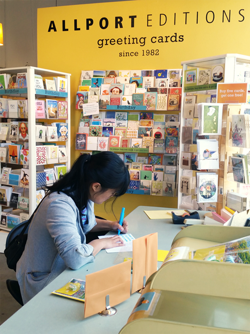 Someone's working hard in the warehouse